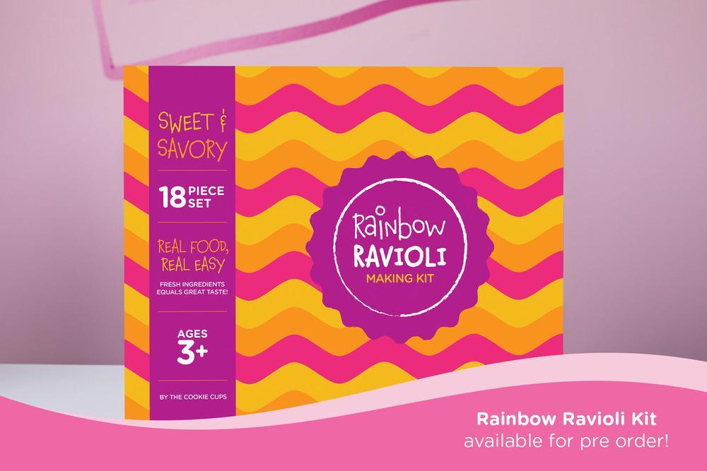 Get Cooking With Our Rainbow Ravioli Making Kit!