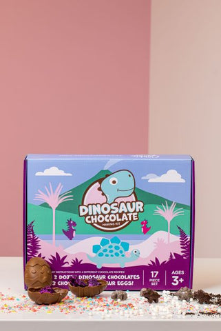 Dinosaur Chocolate Making Kit by the Cookie Cups, Dinosaur Set, Dinosaur Kit,  Gifts, Chocolate Kit, Chocolate Making, Candy Making 