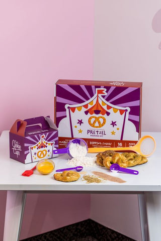 Pretzel Making Kit by The Cookie Cups, Pretzel Kit, Kids Cooking Kit